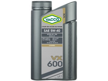 YACCO VX 600 5W-40, 1L